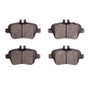 DFC 12-19 Mercedes-Benz SLK350 Rear 5000 Advanced Low Metallic Brake Pads