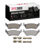 DFC 12-20 Ford F-150 4WD Rear 5000 Advanced Ceramic Brake Pads and Hardware Kit