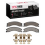 DFC 12-24 Nissan NV2500 Rear 5000 Advanced Ceramic Brake Pads and Hardware Kit