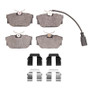 DFC 00-00 Volkswagen EuroVan Rear 4000 HybriDynamic Brake Pads and Hardware Kit