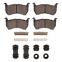 DFC 83-87 Mazda 626 Front 4000 HybriDynamic Brake Pads and Hardware Kit