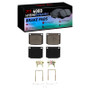 DFC 85-86 Saab 900 Front 4000 HybriDynamic Brake Pads and Hardware Kit