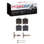 DFC 96-15 Chrysler Crossfire Rear Euro 5000 Ceramic Brake Pads and Hardware Kit