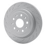 DFC 15-19 Cadillac CTS Left Rear GeoSPEC Coated Rotor - Slotted