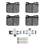 R1 72-79 Mercedes-Benz 280SEL Front Optimum OE Pads & Hardware Kit