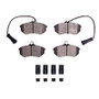 DFC 83-91 Audi 5000 Front 4000 HybriDynamic Brake Pads and Hardware Kit