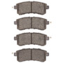 DFC 10-24 Infiniti QX80 Rear 5000 Advanced Ceramic Brake Pads