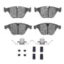 R1 07-15 BMW 328I Front Semi Met Pads & Hardware Kit