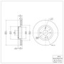 DFC 01-05 Mazda Miata Front Brake Rotor