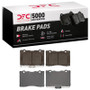DFC 05-12 Acura RL Front 5000 Advanced Low Metallic Brake Pads