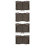 DFC 05-12 Acura RL Front 5000 Advanced Low Metallic Brake Pads