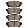 R1 10-20 Lexus RX350 Rear R1 Ceramic Brake Pads