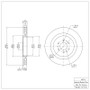 DFC 04-11 Cadillac CTS Rear Brake Rotor
