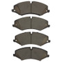 DFC 10-17 Land Rover LR4 Front Euro 5000 Ceramic Brake Pads