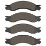 DFC 04-10 Chevrolet C4500 Kodiak Rear 5000 Advanced Semi Metallic Brake Pads