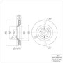 DFC 04-08 Cadillac CTS Front Brake Rotor