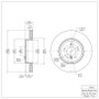 DFC 04-10 BMW 550i Rear Brake Rotor