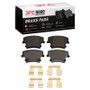 DFC 05-23 Chrysler 300 Rear 5000 Advanced Ceramic Brake Pads and Hardware Kit