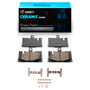 R1 2001-2006 Lexus LS430 Rear R1 Ceramic Pads & Hardware Kit