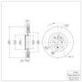 DFC 09-11 Lexus IS350 Right Front Brake Rotor