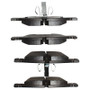 R1 09-17 BMW 535I GT xDrive Rear R1 Ceramic Brake Pads