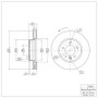 DFC 03-18 Porsche Cayenne Left Front Brake Rotor