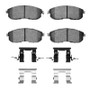 R1 2003-2012 Infiniti G35 Front R1 Ceramic Pads & Hardware Kit