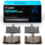 R1 01-06 Lexus LS430 Rear R1 Ceramic Brake Pads