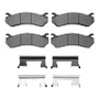 R1 1999-2013 Cadillac Escalade EXT Front/Rear R1 Ceramic Pads & Hardware Kit