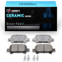 R1 00-08 Toyota Solara Rear R1 Ceramic Brake Pads
