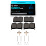 R1 1993-1998 Toyota Supra Front R1 Ceramic Pads & Hardware Kit