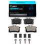 R1 1985-2019 Audi A3 Rear R1 Ceramic Pads & Hardware Kit
