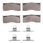 R1 1964-1972 Dodge Dart Front R1 Ceramic Pads & Hardware Kit