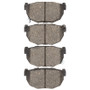 R1 81-98 Nissan 300ZX Turbo Rear R1 Ceramic Brake Pads