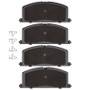 R1 83-99 Chevrolet Nova Front R1 Ceramic Brake Pads