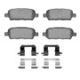 R1 2002-2025 Infiniti Q40 Rear R1 Performance Sport Pads & Hardware Kit