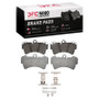DFC 03-15 Audi Q7 Front 5000 Advanced Low Metallic Brake Pads and Hardware Kit