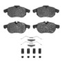 DFC 03-05 Saab 9-3 Front 5000 Advanced Low Metallic Brake Pads and Hardware Kit