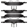 DFC 03-04 Dodge Dakota 4WD Rear 5000 Advanced Semi Metallic Brake Pads