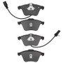 DFC 01-05 Audi ALLROAD Front 5000 Advanced Low Metallic Brake Pads