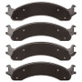 DFC 00-02 Dodge Ram 3500 Front 5000 Advanced Semi Metallic Brake Pads