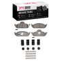 DFC 98-05 Mercedes-Benz ML320 Front 5000 Advanced Low Metallic Brake Pads and Hardware Kit