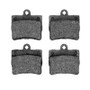 DFC 94-98 Mercedes-Benz C280 Rear 5000 Advanced Low Metallic Brake Pads