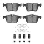 R1 2015-2023 Mercedes-Benz C300 Sedan Rear R1 Euro Ceramic Pads & Hardware Kit