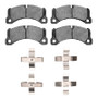 R1 2011-2023 Porsche Panamera Front R1 Euro Ceramic Pads & Hardware Kit
