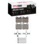 DFC 97-01 Cadillac Catera Rear 5000 Advanced Low Metallic Brake Pads and Hardware Kit