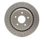 DFC 06-13 Cadillac XLR Rear Drilled Hi-Carbon Alloy Geomet Coated Rotor