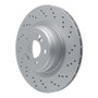 DFC 15-19 BMW X6 Right Rear Drilled Hi-Carbon Alloy Geomet Coated Rotor