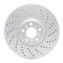 DFC 15-19 BMW X5 Right Front Drilled Hi-Carbon Alloy Geomet Coated Rotor