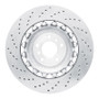 DFC 12-19 BMW M6 Right Rear Drilled Hi-Carbon Alloy Geomet Coated Rotor